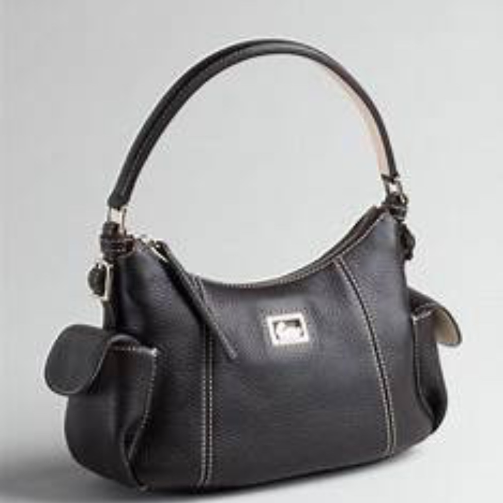 Black Dooney & Bourke Leather Hobo